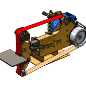Lixadeira de Cinta ETECH PRO F1 2000X50 - REV01